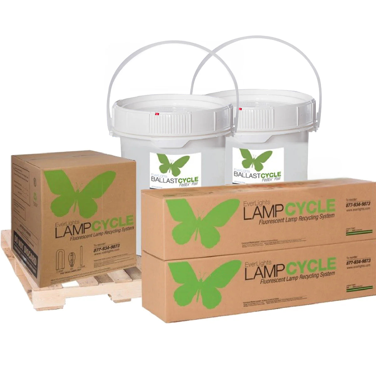 4' Fluorescent & HID Lamp & Non-PCB Ballast Bulk Kit