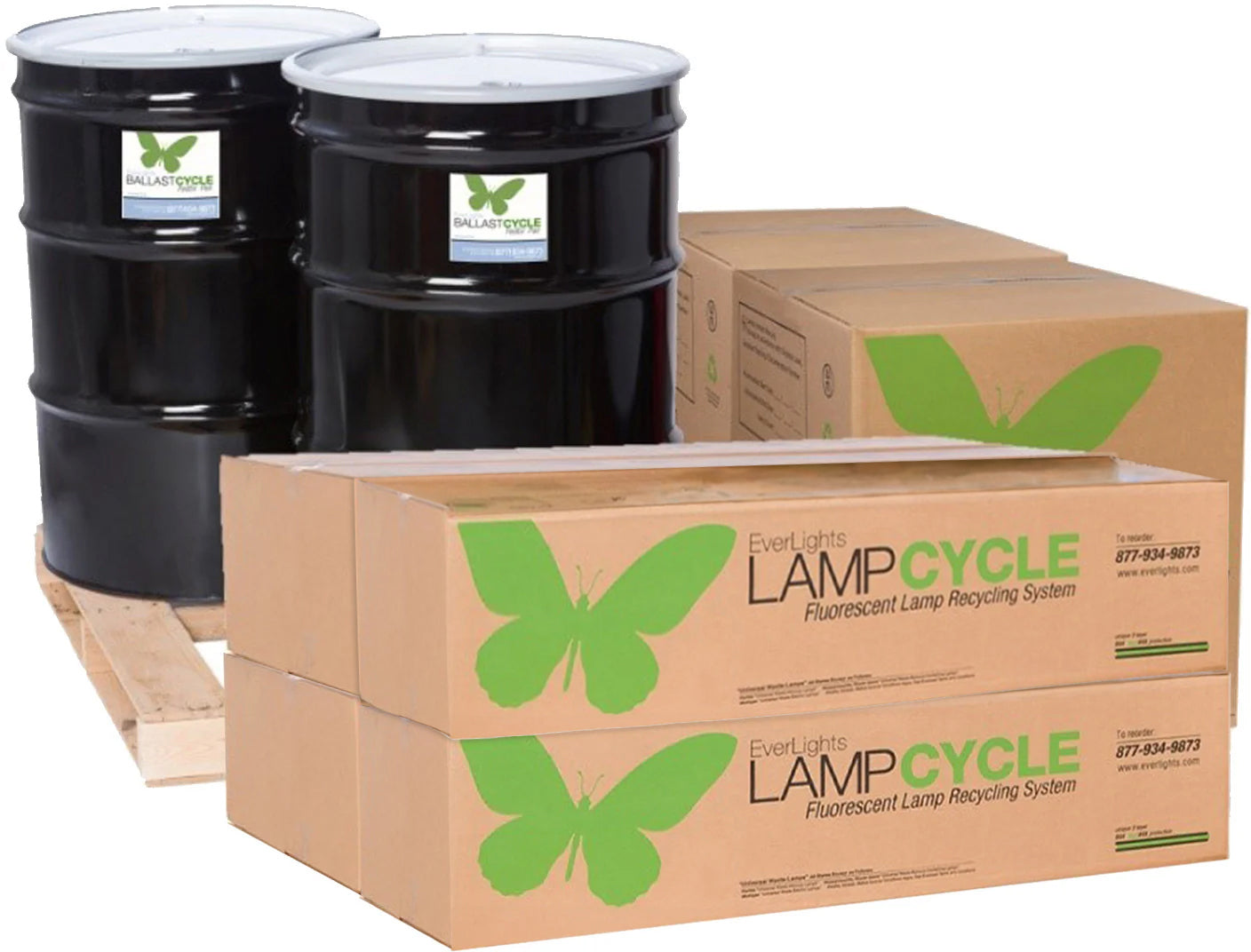 4' Fluorescent & CFL Lamp & Non-PCB Ballast Bulk Kit - Medium
