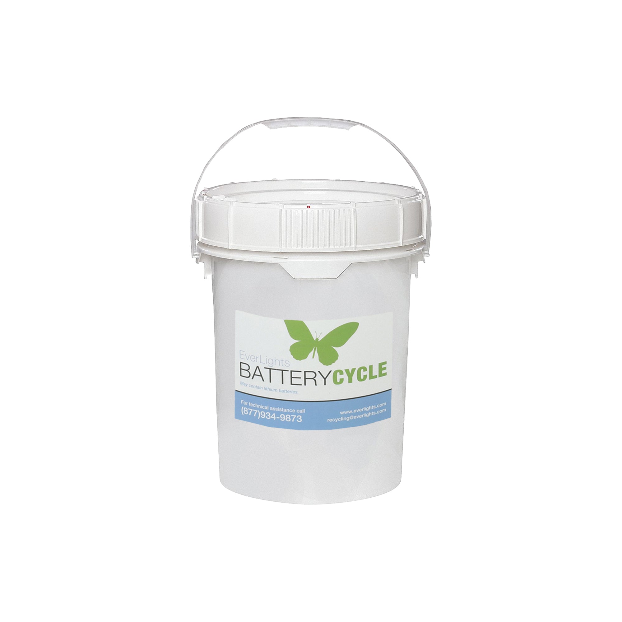 BatteryCycle Mail-Back Kit - 2.5 Gallon